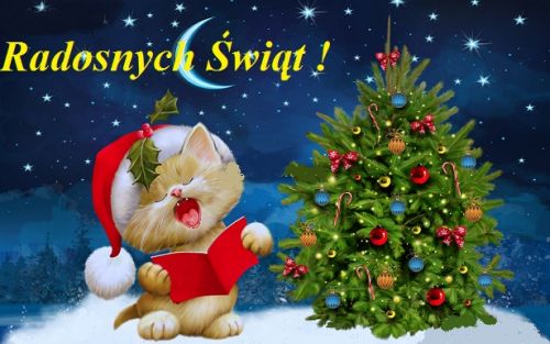Kartka Hej kol�da, kol�da... Radosnych �wi�t!