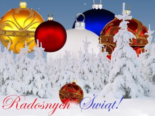 Kartka Radosnych �wi�t Bo�ego Narodzenia!
