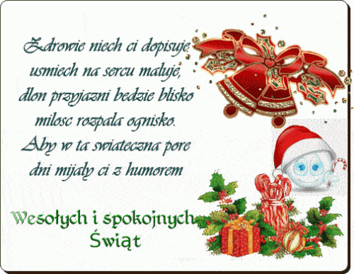 Kartka Radosnych �wi�t
