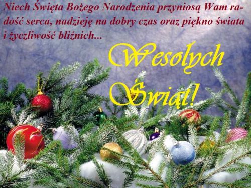 Kartka WESO�YCH �WI�T!