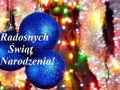 Radosnych �wi�t Bo�ego Narodzenia!