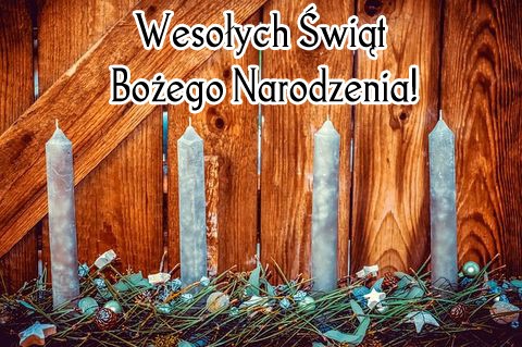 Kartka �ycz� Weso�ych �wi�t!