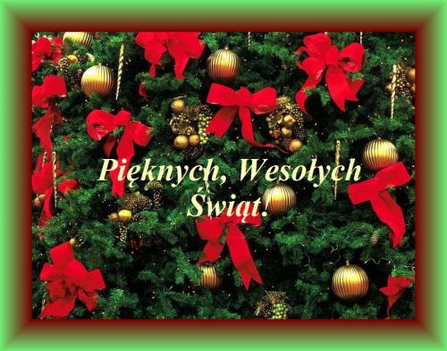Kartka Pi�knych, Weso�ych �wi�t!