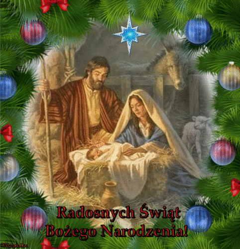 Kartka Radosnych �wi�t Bo�ego Narodzenia!
