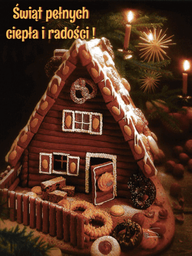Kartka 🎄�wi�t pe�nych ciep�a i rado�ci !