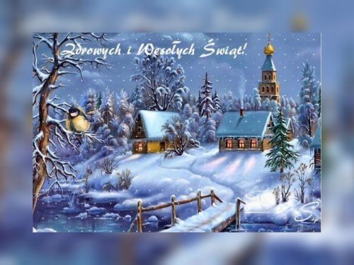 Kartka ❄ Zdrowych i weso�ych �wi�t!
