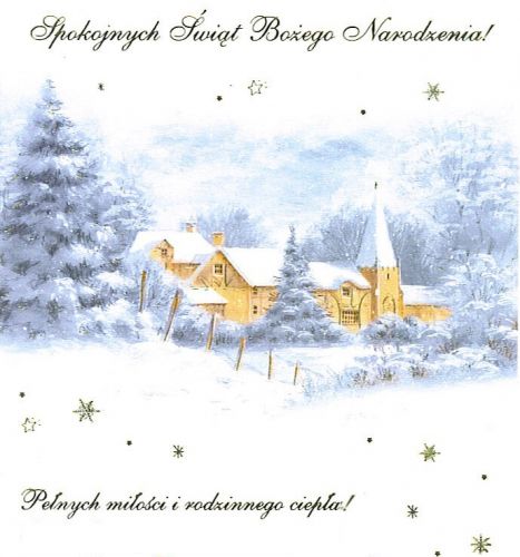 Kartka Spokojnych �wi�t Bo�ego Narodzenia!