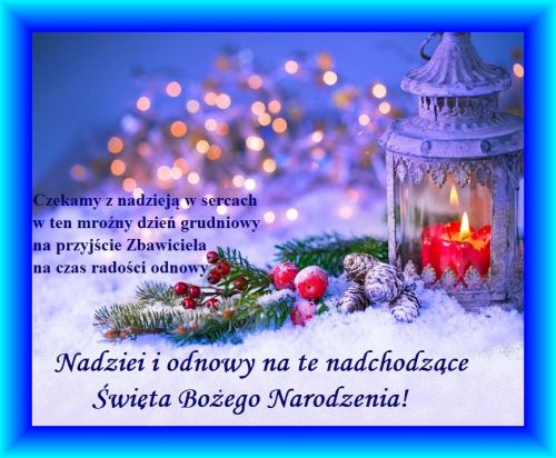 Kartka Nadziei i odnowy na te nadchodz�ce �wi�ta...