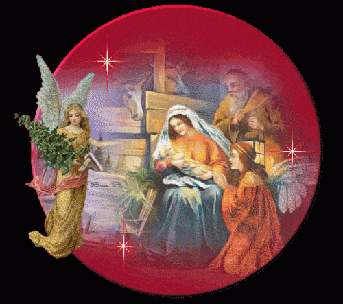 Kartka Pi�knych, spokojnych �wi�t Narodzenia Pana!