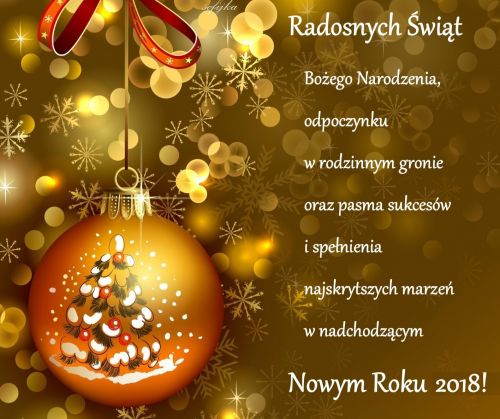Kartka Radosnych �wi�t i Szcz�liwego Nowego Roku �ycz�!