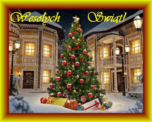 Kartka Pi�knych �wi�t Narodzenia Pana!