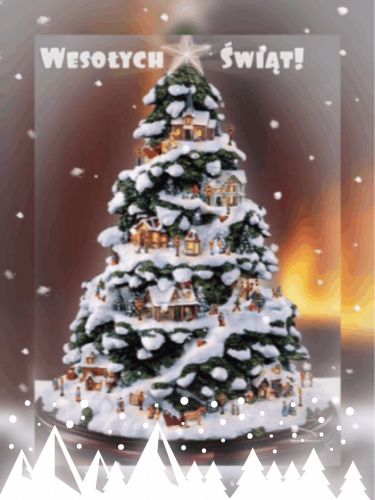 Kartka Bia�ych, zdrowych i weso�ych �wi�t �ycz�!