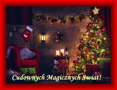 Kartka Cudownych, magicznych �wi�t!