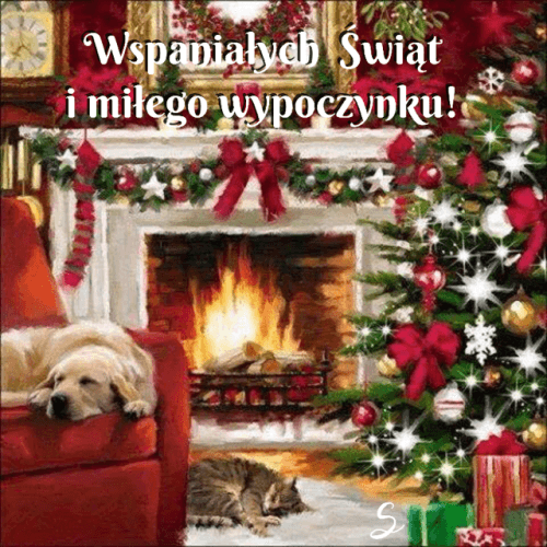 Kartka Wspania�ych �wi�t i mi�ego wypoczynku!