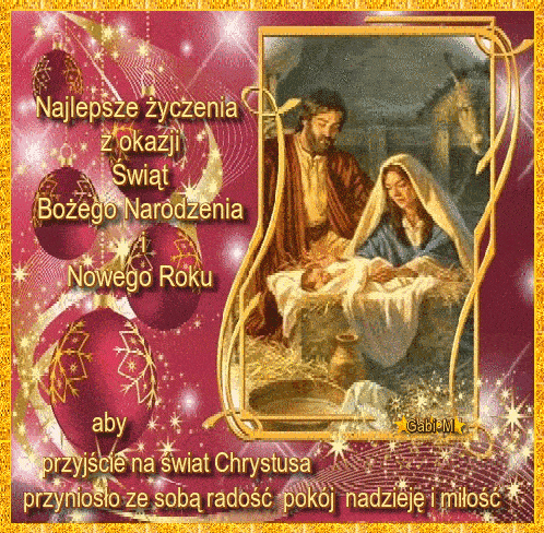 Kartka Najlepsze �yczenia z okazji �wi�t Bo�ego Narodzeni