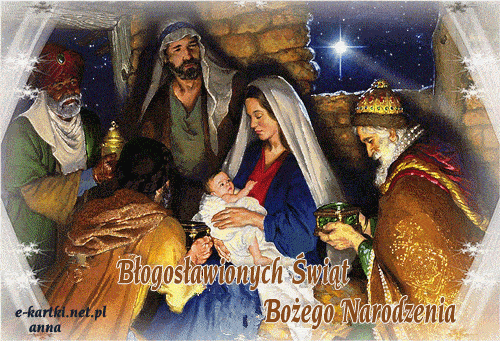 Kartka B�ogos�awionych �wi�t Bo�ego Narodzenia