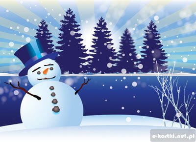 Kartka Ba�wan �wi�teczny