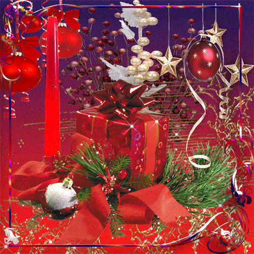 Kartka Pi�knych �wi�t w atmosferze mi�o�ci i pokoju!