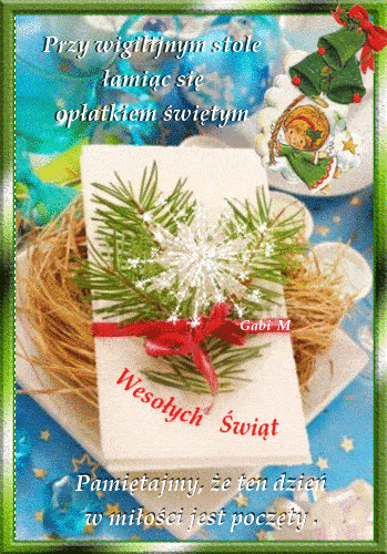 Kartka �wi�t Pe�nych Rodzinnego Ciep�a i Mi�o�ci !