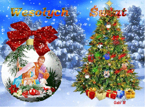 Kartka Gwiazdki najja�niejszej, choinki najpi�kniejszej,