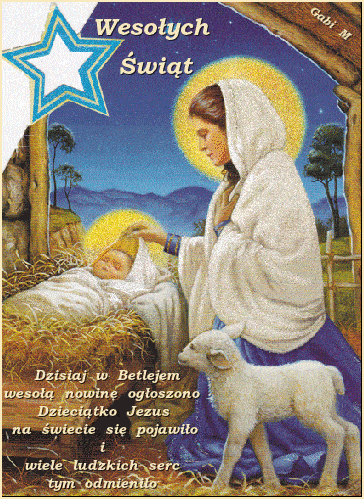 Kartka Dzisiaj w Betlejem Weso�a Nowina ...