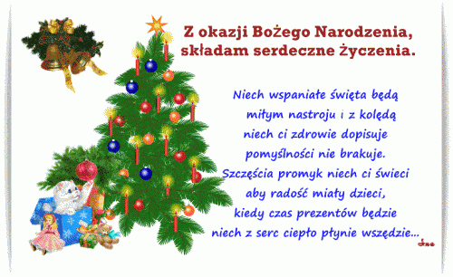Kartka Radosnego czasu �wi�t