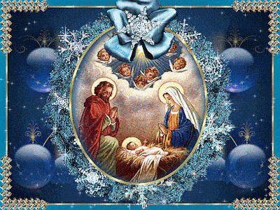 Kartka B�g si� rodzi, moc truchleje... Radosnych �wi�t!