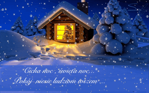 Kartka Cicha noc, �wi�ta noc...