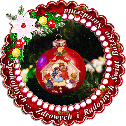 Kartka Spokojnych .. Zdrowych i Radosnych �wi�t !