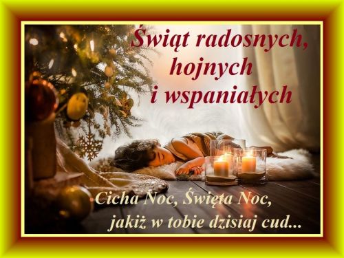 Kartka �wi�t radosnych, hojnych i wspania�ych...
