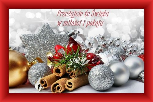 Kartka Prze�yjcie te �wi�ta w mi�o�ci i pokoju!