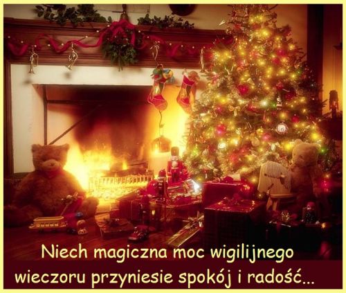 Kartka Pi�knych, magicznych �wi�t Bo�ego Narodzenia