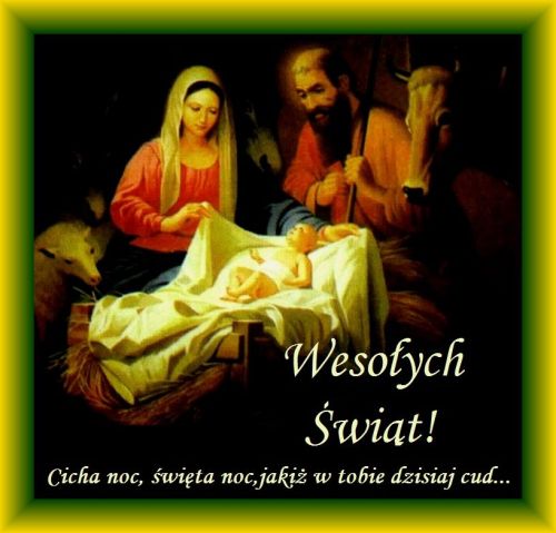 Kartka W t� cich� Noc narodzi� si� Zbawiciel! 