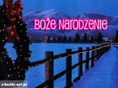 Kartka Bo�e Narodzenie