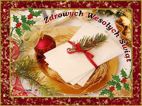 Kartka Dziel�c Si� Op�atkiem �ycz� Weso�ych �wi�t