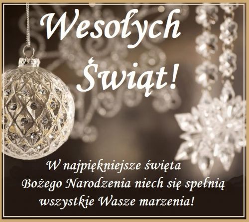 Kartka Weso�ych �wi�t Bo�ego Narodzenia!