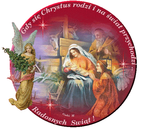 Kartka Gdy si� Chrystus rodzi ...