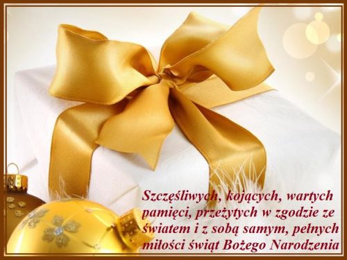 Kartka Szcz�liwych �wi�t Bo�ego Narodzenia 