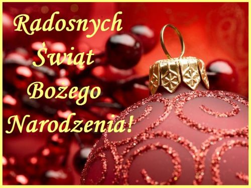 Kartka Radosnych �wi�t Bo�ego Narodzenia!