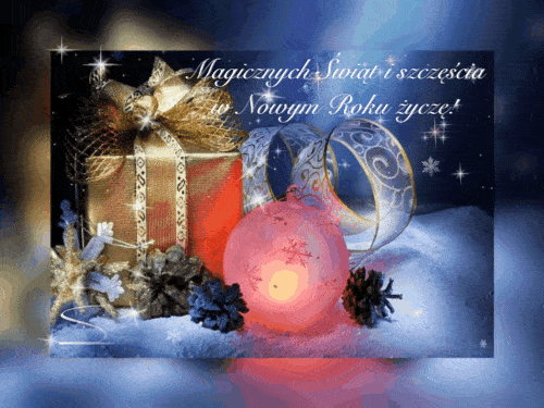 Kartka Magicznych �wi�t!