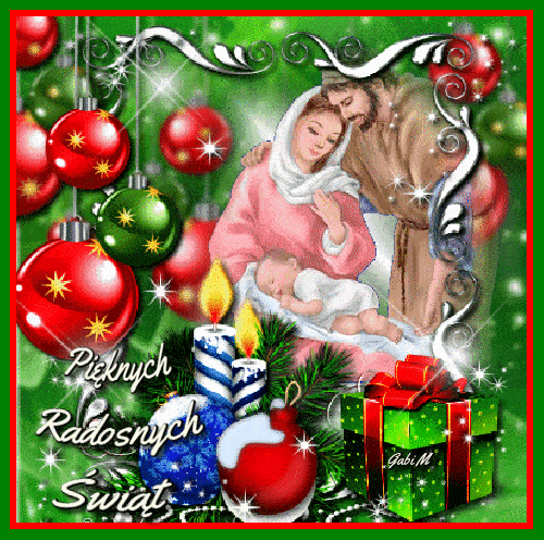 Kartka Pi�knych i Radosnych �wi�t !