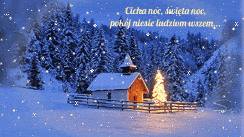 Kartka Cicha noc, �wi�ta noc...