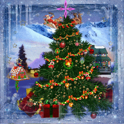 Kartka Cudownych �wi�t w radosnym nastroju!