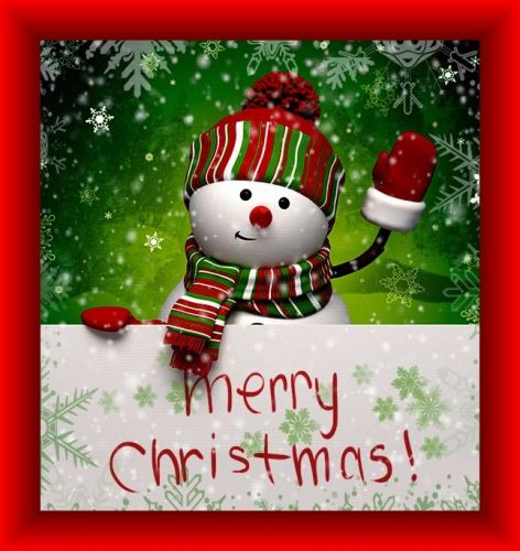 Kartka Merry Christmas!