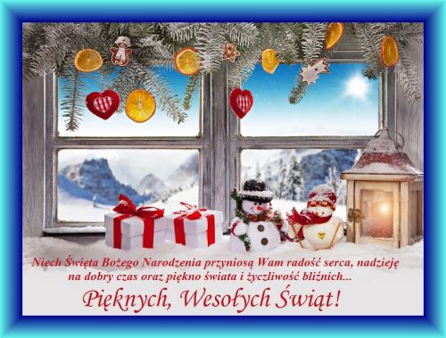 Kartka Pi�knych, Weso�ych �wi�t!