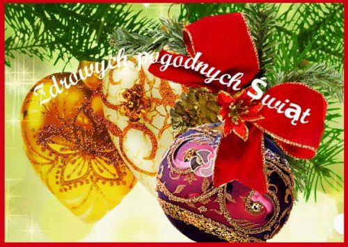 Kartka Zdrowych, pogodnych �wi�t!