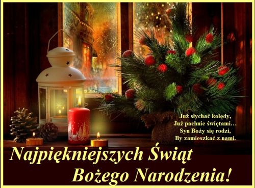 Kartka Najpi�kniejszych �wi�t Bo�ego Narodzenia