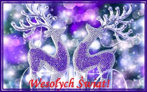 Kartka Weso�ych �wi�t w gronie najbli�szych