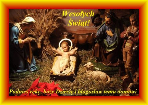 Kartka B�ogos�awionych �wi�t!