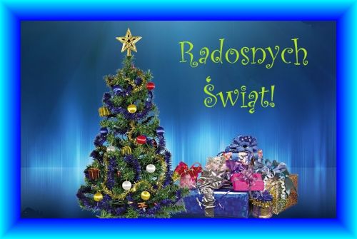 Kartka Zdrowych, weso�ych �wi�t!